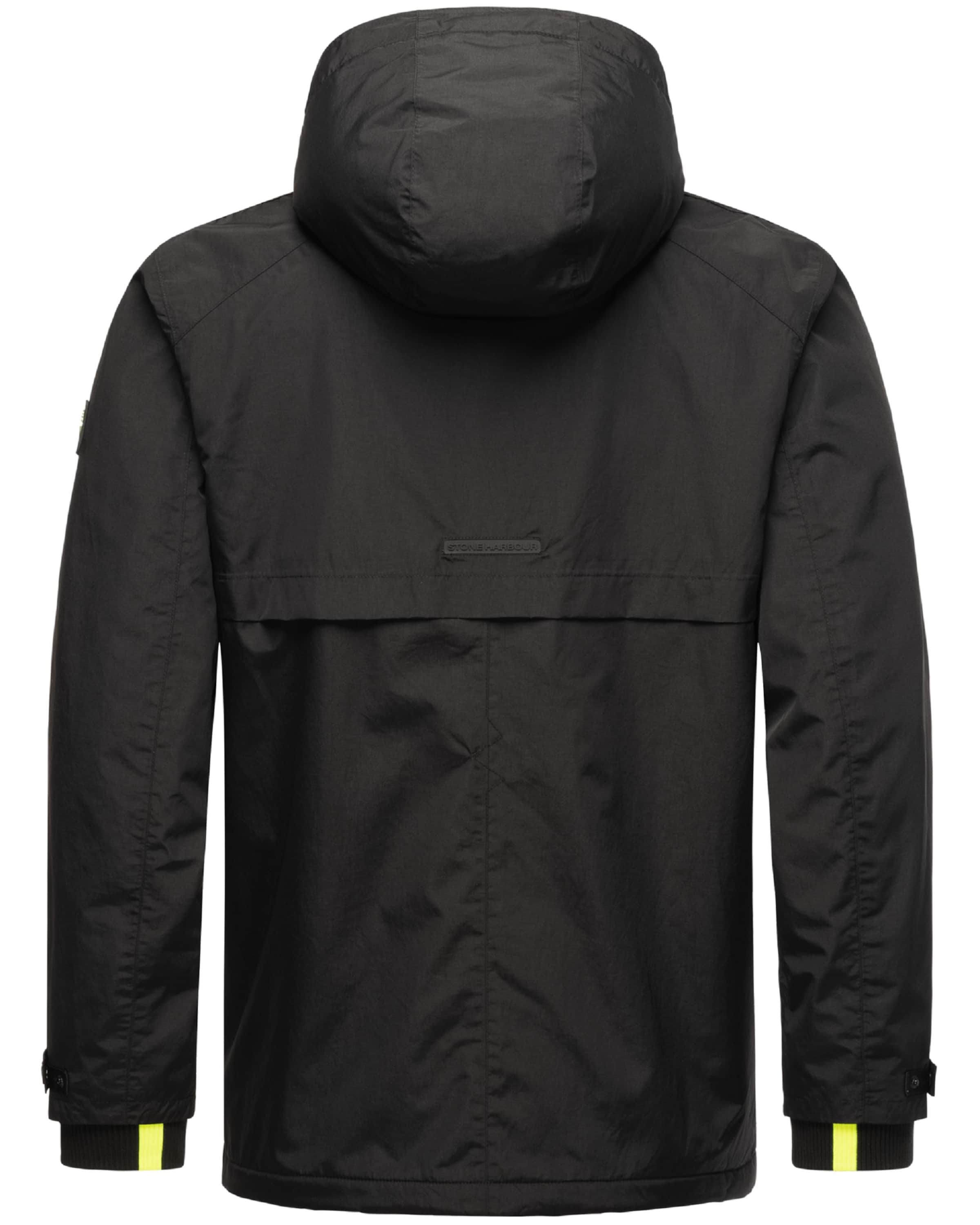 STONE HARBOUR Overgangsjakke i sort