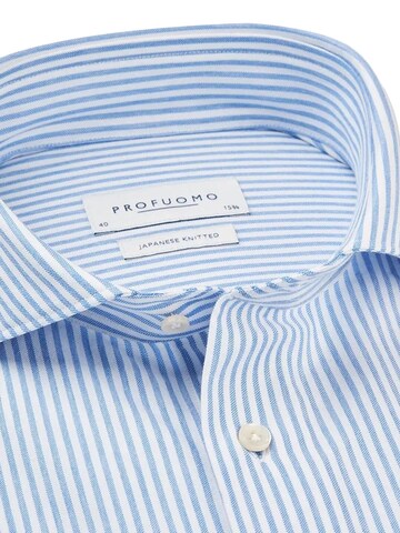 Profuomo Slim fit Overhemd 'Sky Blue' in Blauw