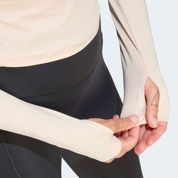 ADIDAS PERFORMANCE Funktionsshirt in Beige