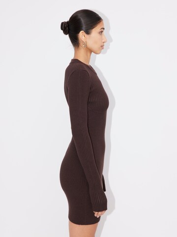 LeGer by Lena Gercke Knitted dress in Brown