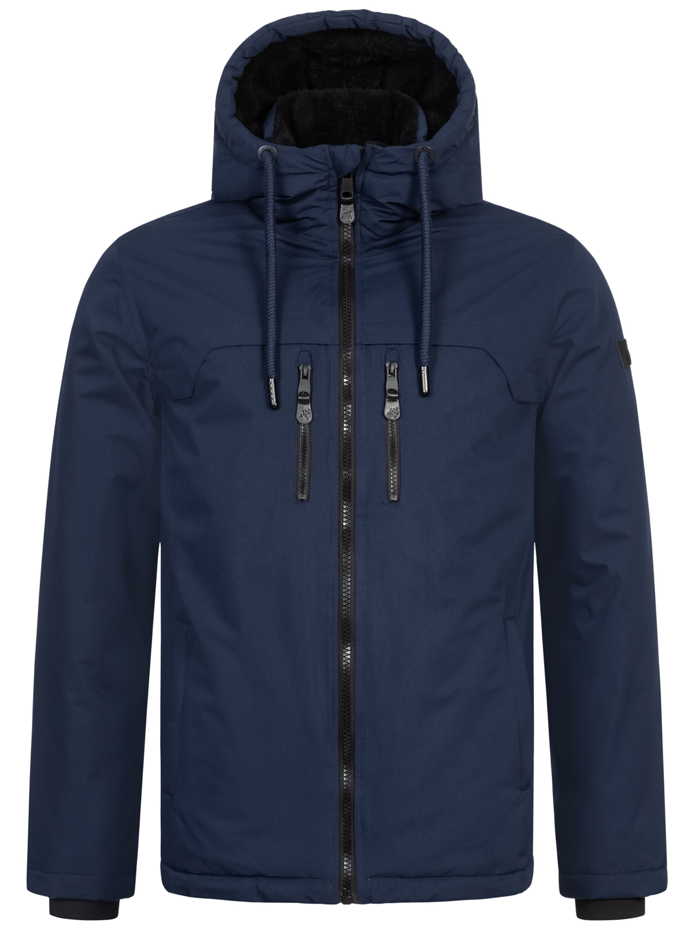 Alessandro Salvarini Winterjas in Blauw