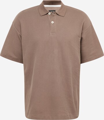 JACK & JONES Poloshirt 'BLANATHAN' in Braun: predná strana