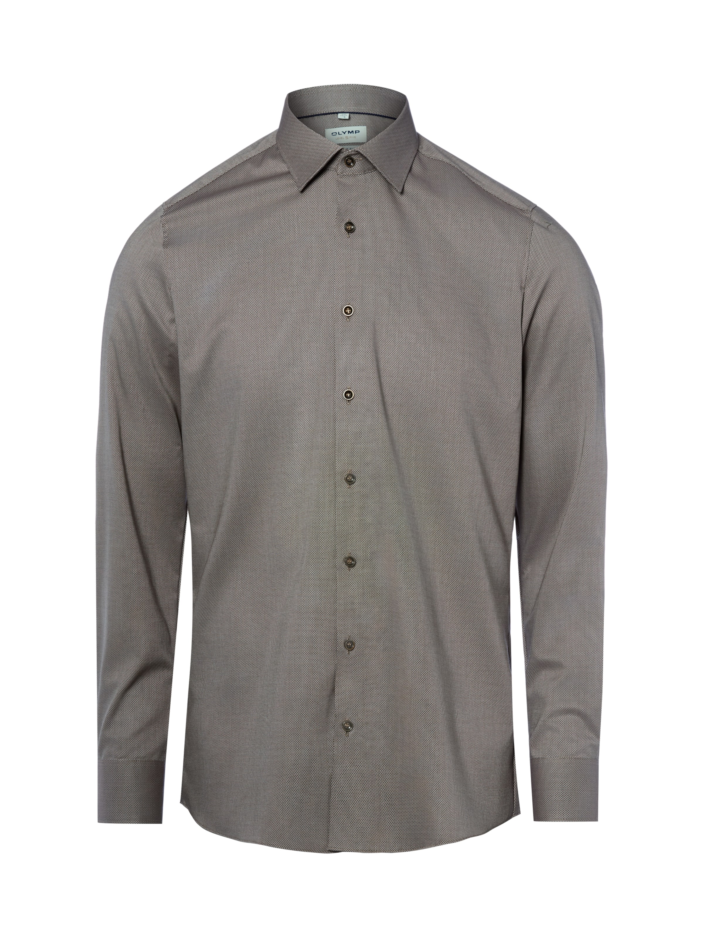 OLYMP Hemd in schoko, Produktansicht
