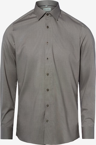 OLYMP Hemd in Braun: Vorderseite