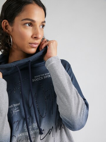 T-shirt 'Rock the Boat' Soccx en bleu