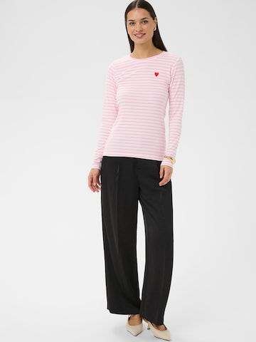 T-shirt 'KALiddy' Kaffe en rose