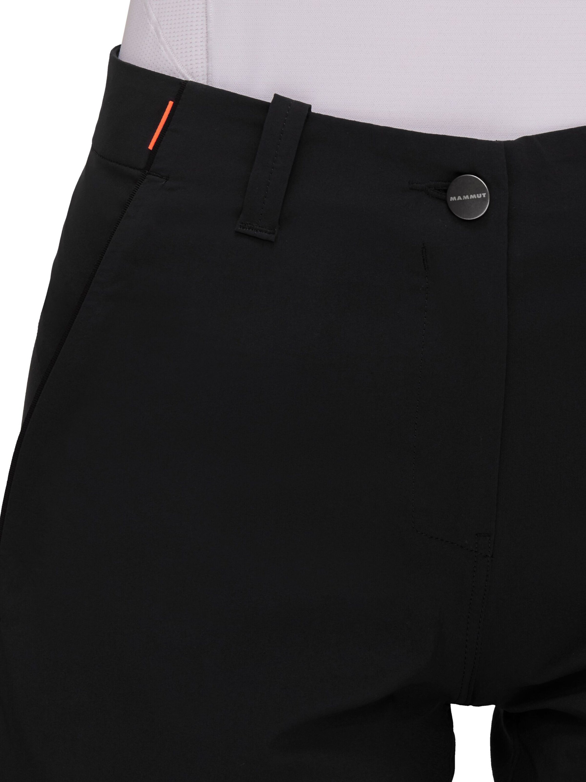 MAMMUT Regular Outdoor Pants in Black