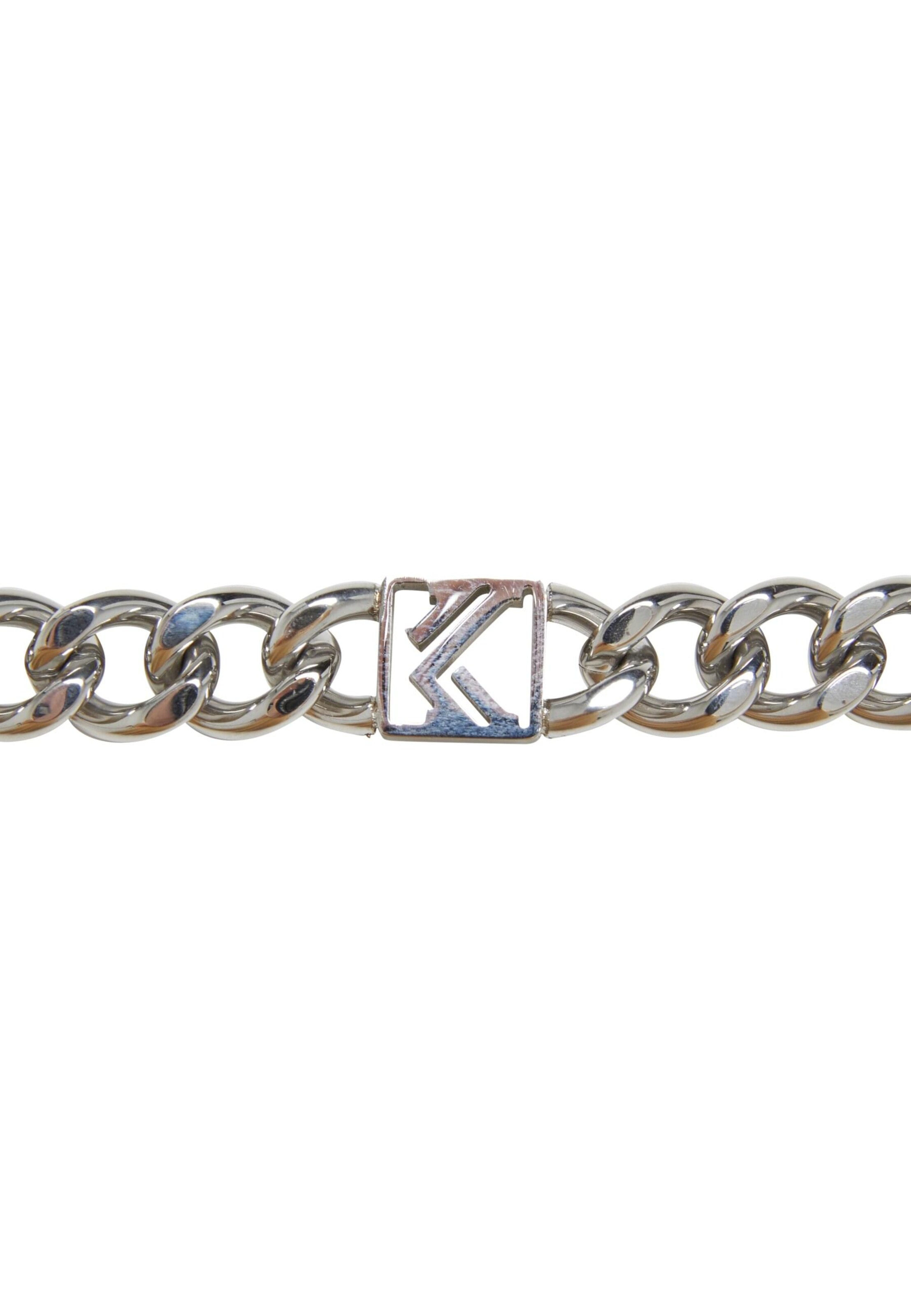 Bracelet 'Cubanlink' Karl Kani en argent