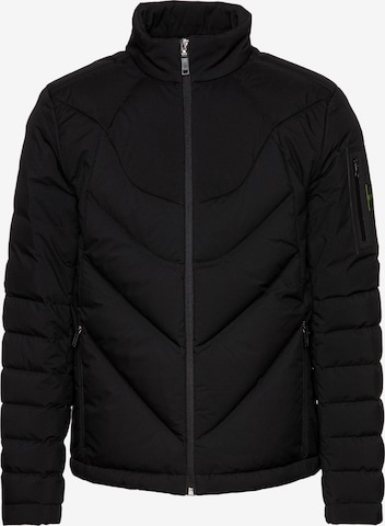BOSS Green Between-Season Jacket 'J_Titanium' in Black: front