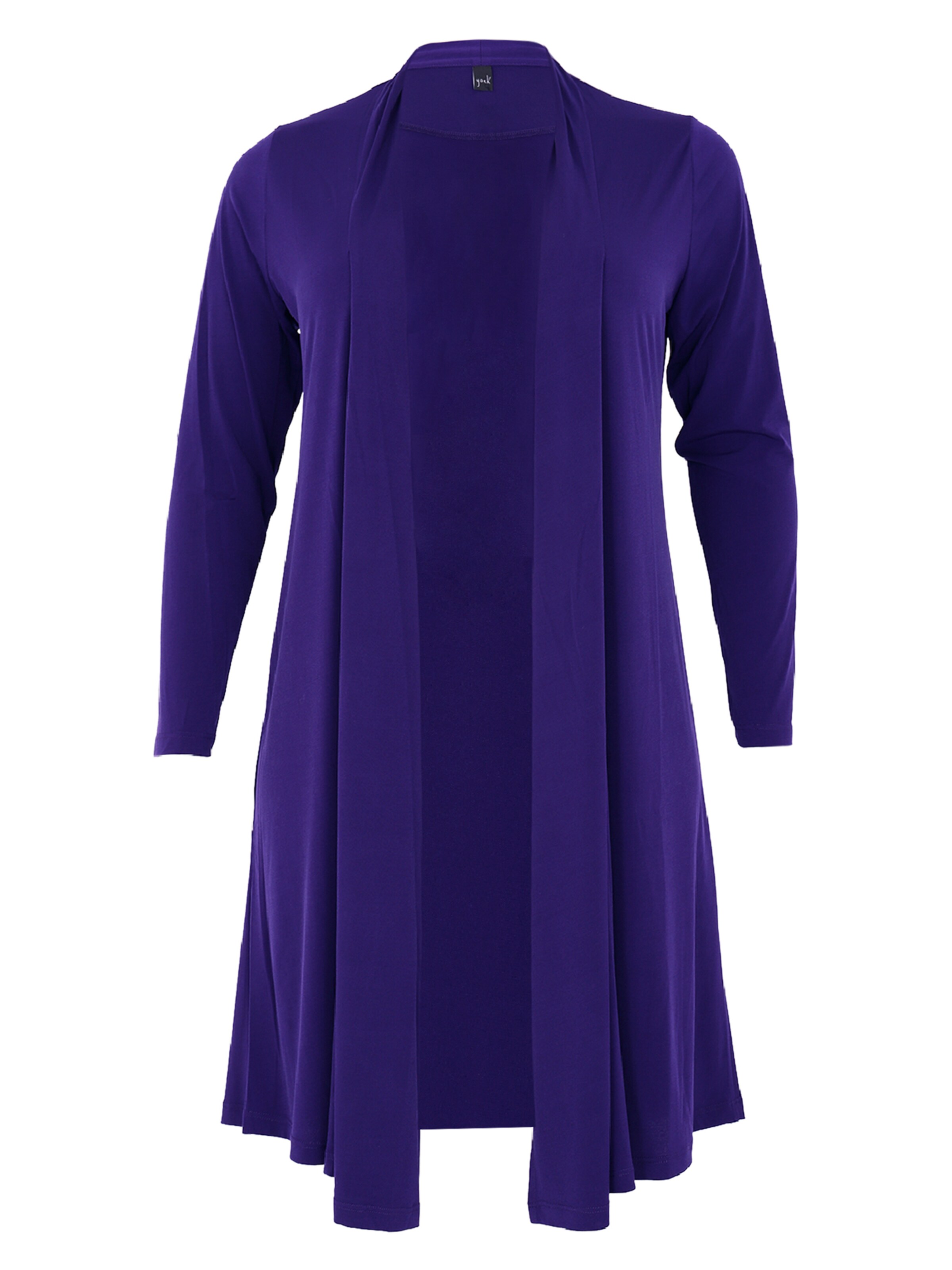 YOEK Knit cardigan 'Dolce' in Purple: front