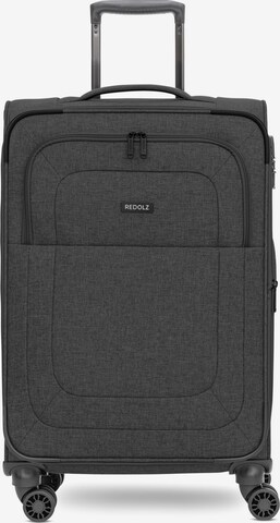 Redolz Trolley in Schwarz: Vorderseite