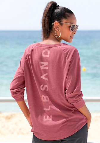 T-shirt Elbsand en rose