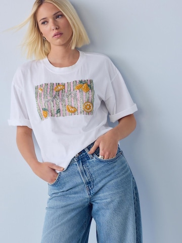 Next Shirt 'Capri' in Wit: voorkant