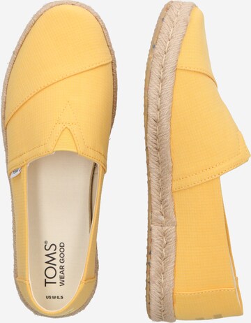 TOMS Espadrillo värissä keltainen