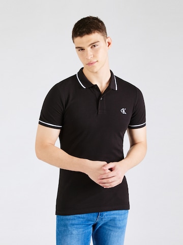 Calvin Klein Jeans Koszulka w kolorze czarny: przód