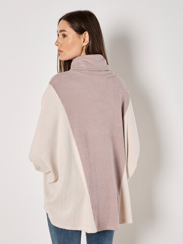 Pull-over ' ' Apricot en gris