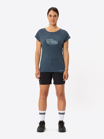 VAUDE Performance shirt 'Tekoa II' in Blue