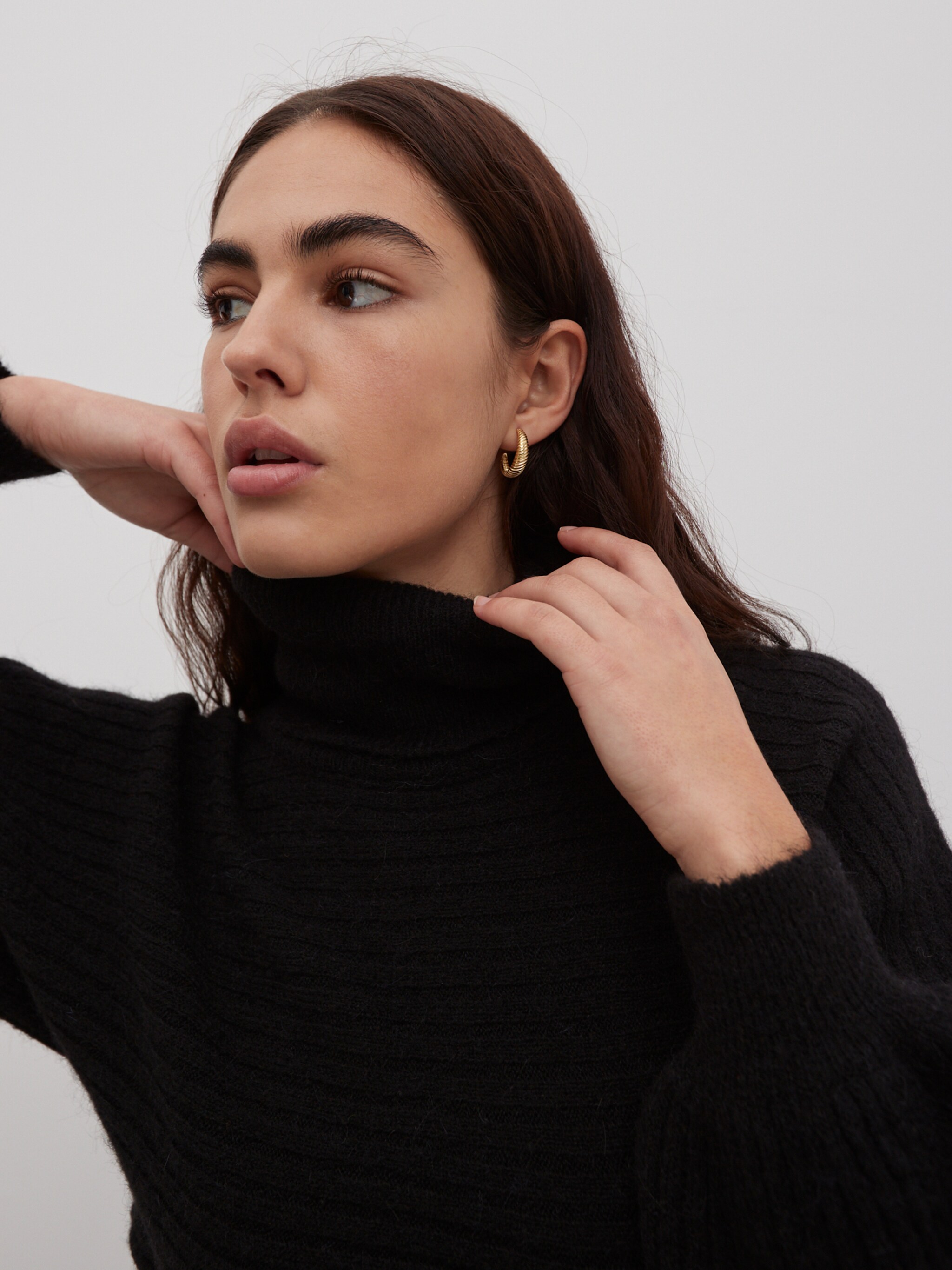 EDITED Produkte Pullover 'Kadin' schwarz