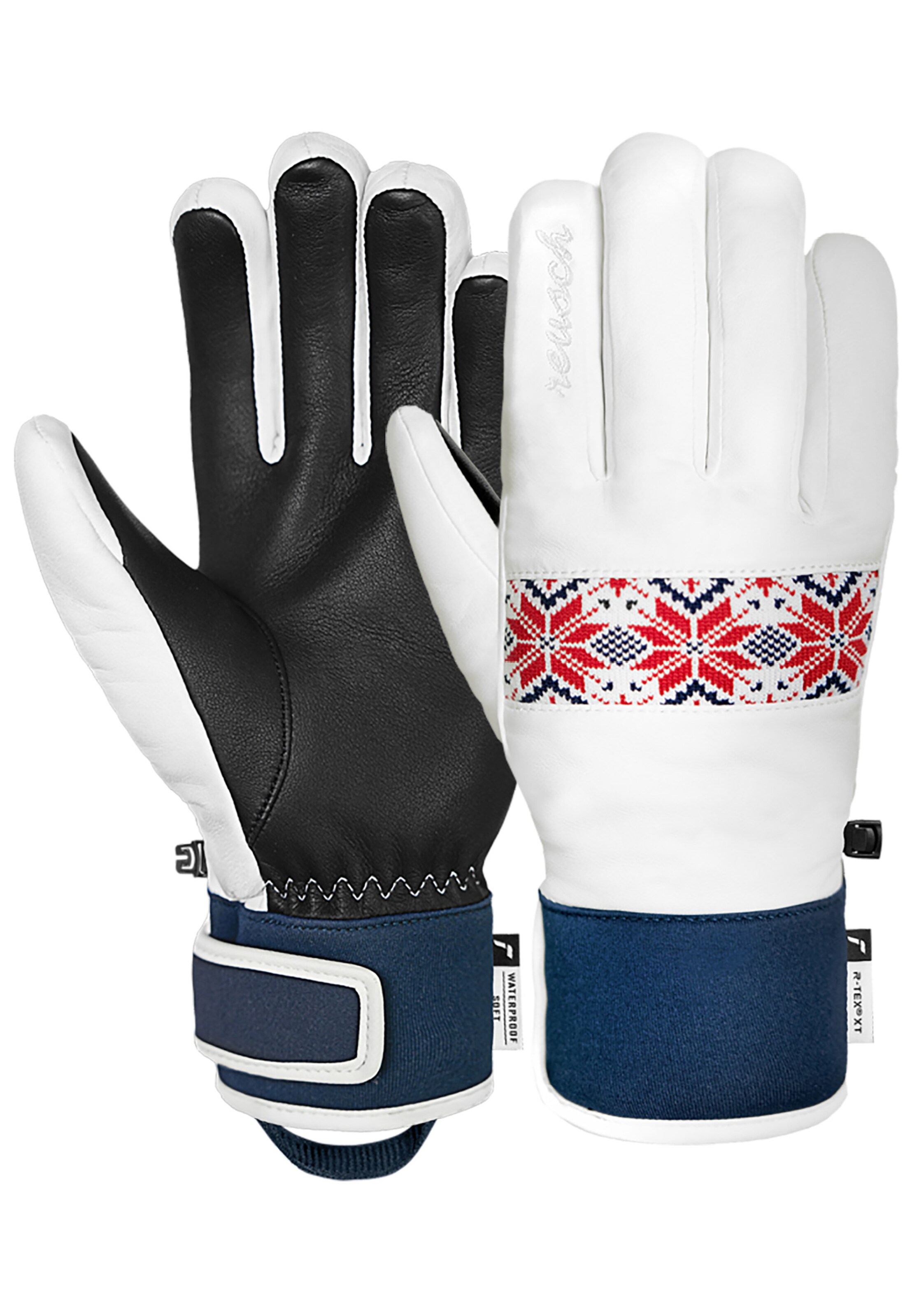 REUSCH Full finger gloves 'Charlize R-TEX® XT' in Blue: front
