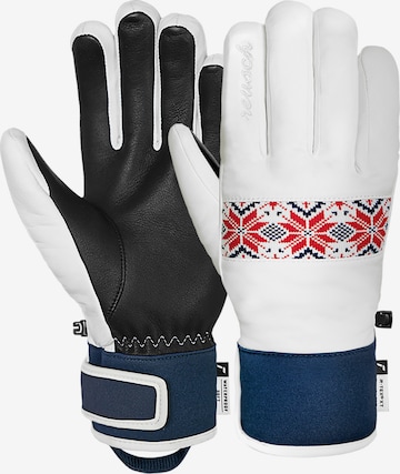REUSCH Vingerhandschoenen 'Charlize R-TEX® XT' in Wit: voorkant
