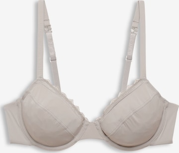 ESPRIT T-shirt Bra in Grey: front