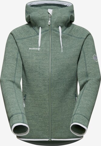 MAMMUT Athletic Fleece Jacket 'Arctic ML' in Green: front