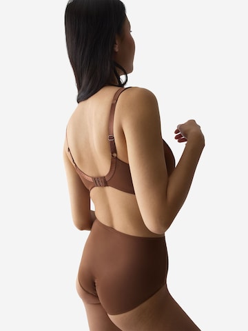 TRIUMPH Minimiser Bra ' Red Label True Shape Sensation ' in Brown
