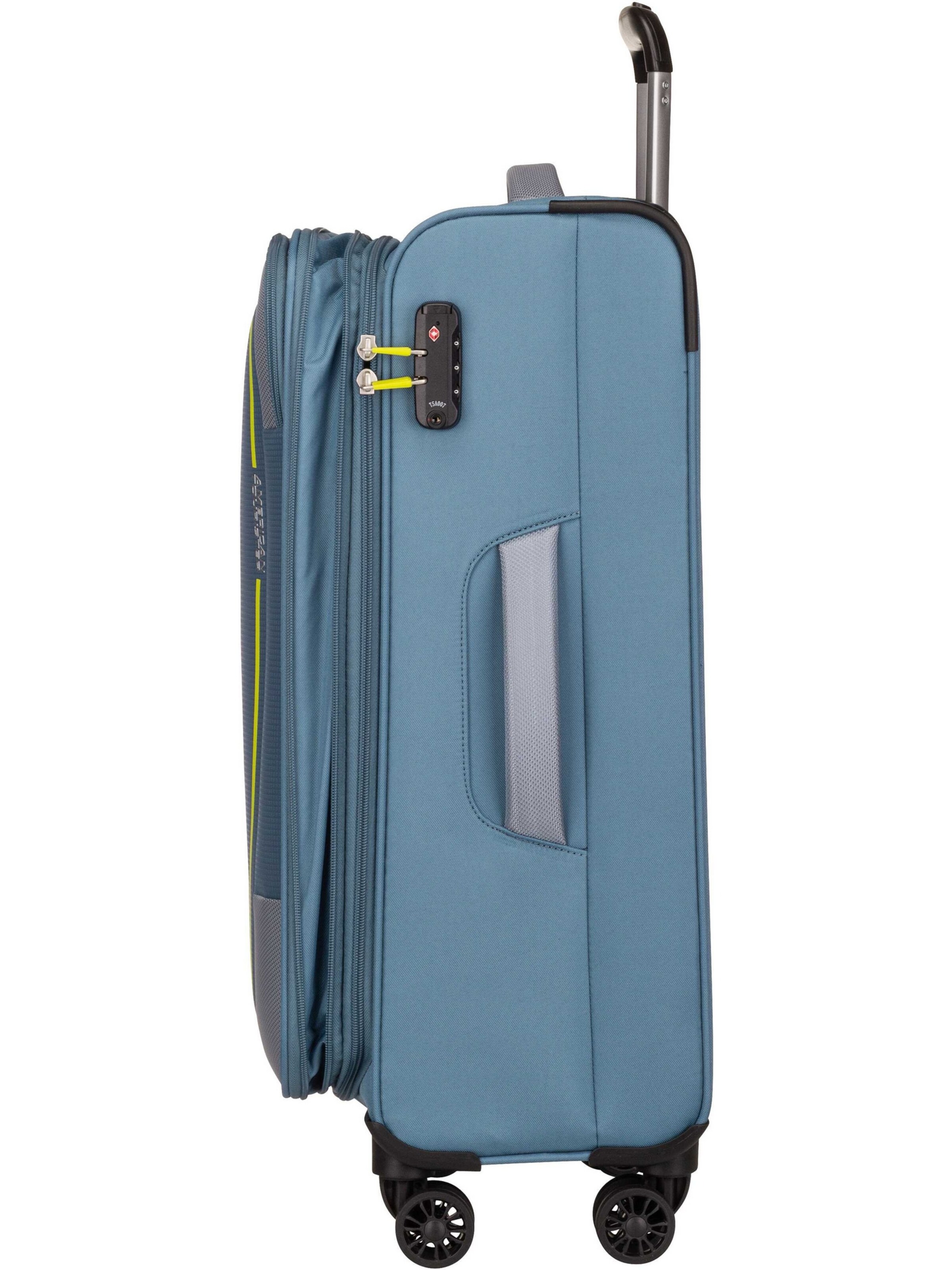 American Tourister Cart 'Pulsonic Spinner 68 EXP' in Blue