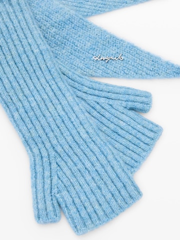 Desigual Mütze und Handschuhe in Blau