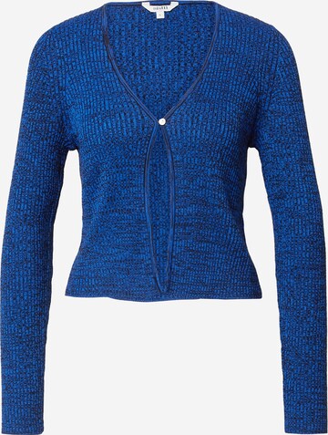 mbym Gebreid vest 'Velobari' in Blauw: voorkant