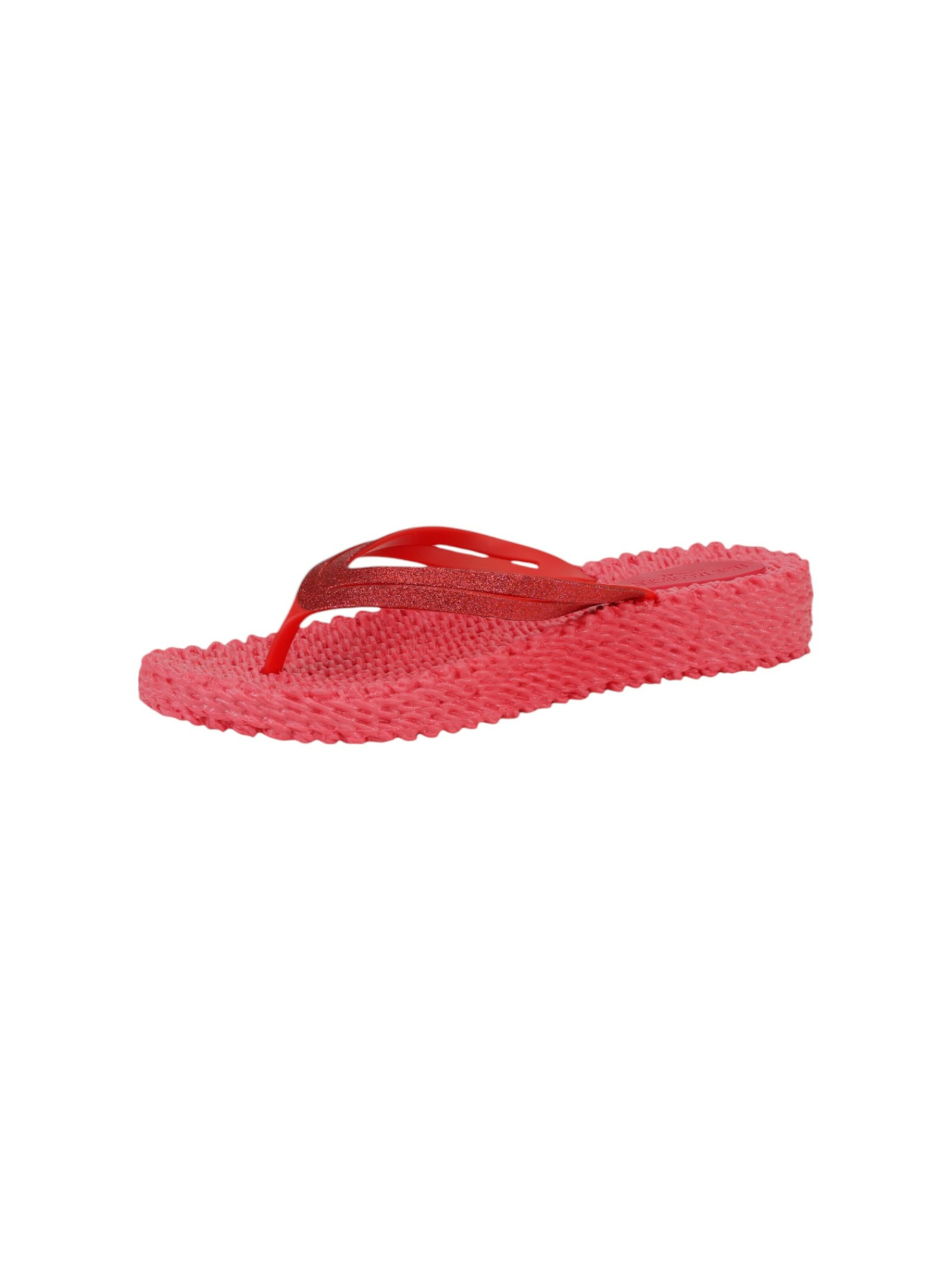 ILSE JACOBSEN T-Bar Sandals 'Cheerful 13' in Orange: front