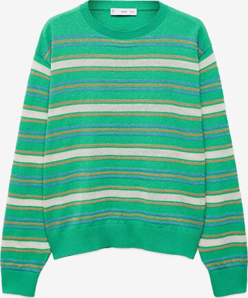 MANGO Sweater 'Malbo' in Green: front