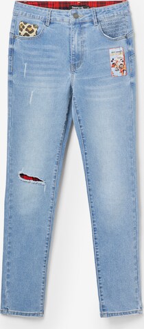 Desigual Slimfit Jeans i blå: framsida