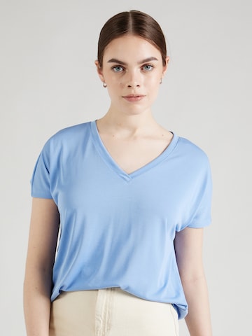 MSCH COPENHAGEN T-shirt 'Fenya' i blå: framsida