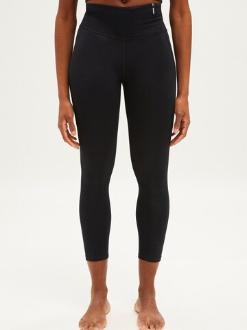 ARMEDANGELS Skinny Leggings 'Amba' in Zwart: voorkant