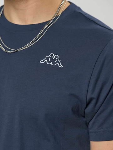 KAPPA Regular Fit Skjorte ' KMLogo Cafers ' i hvid