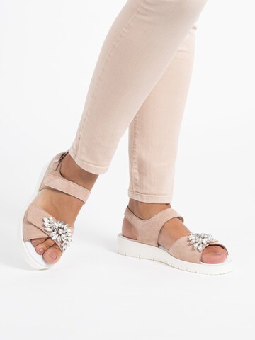 VITAFORM Sandal in Beige