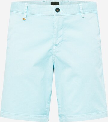 BOSS Orange Chino kalhoty – modrá: přední strana