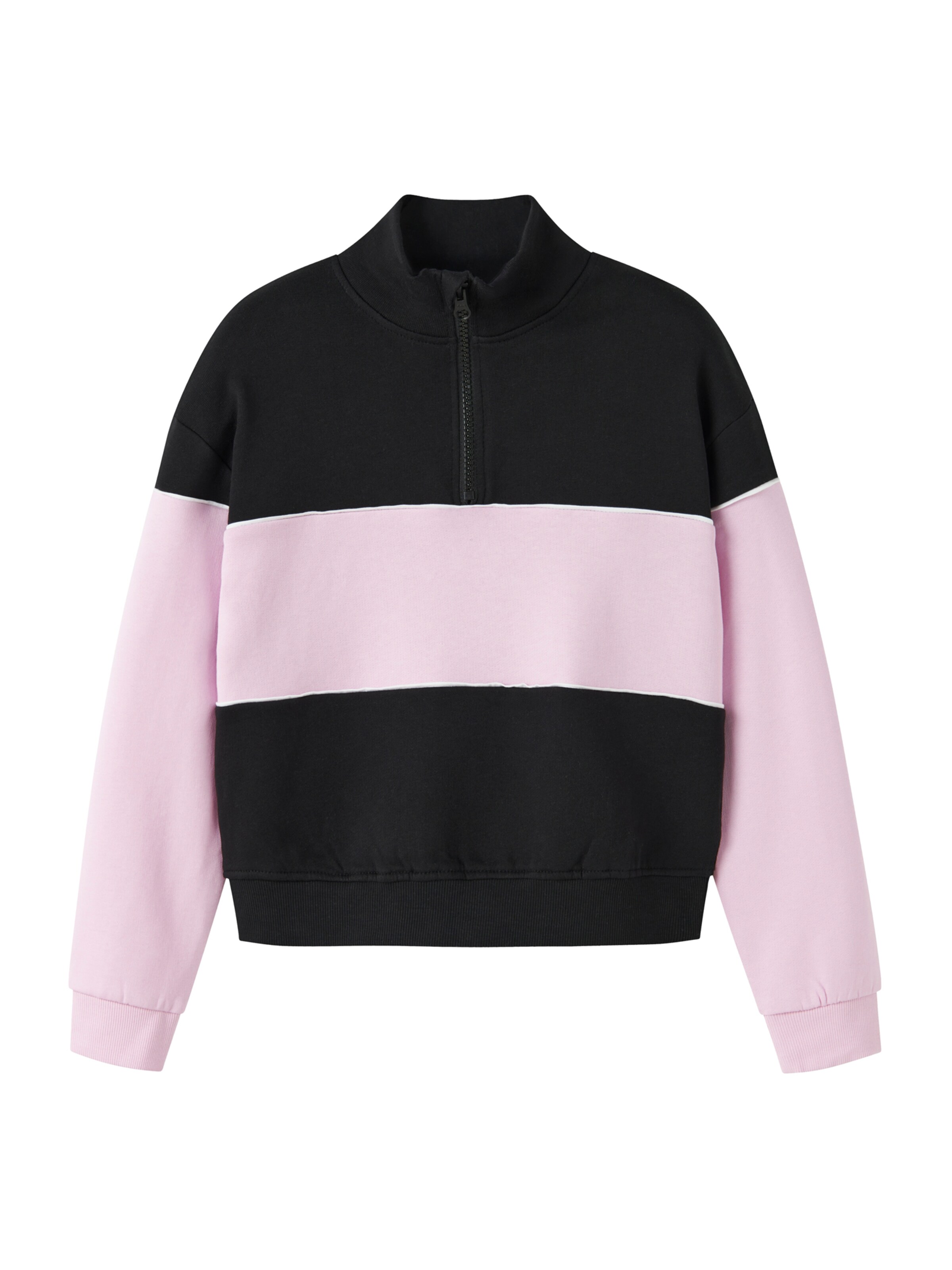 Bluză de molton 'NKFLEIKA' de la NAME IT pe negru: față