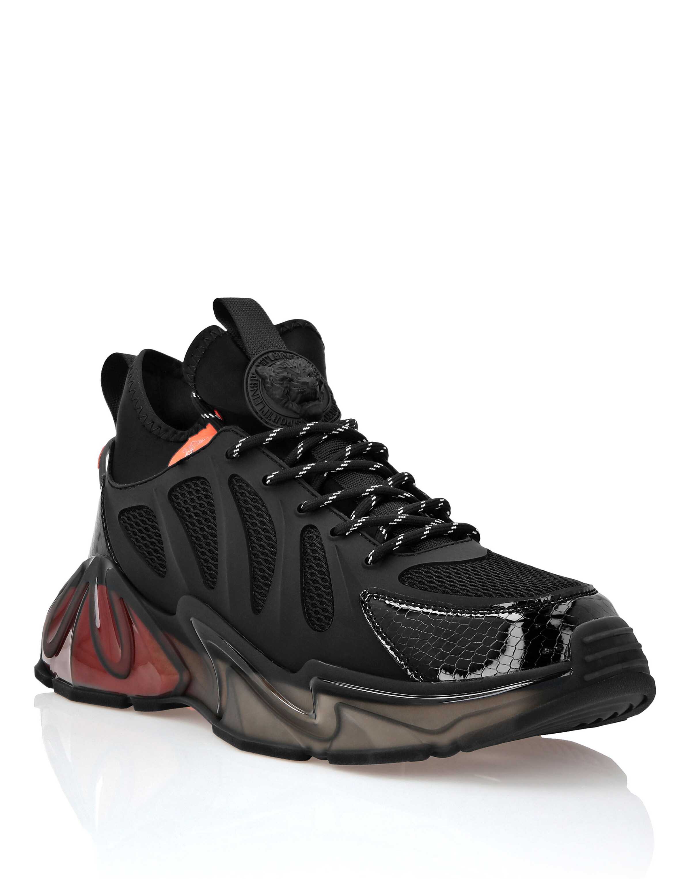 Plein Sport Sneakers laag 'The Bubble Gen.x.02 Tiger' in Zwart