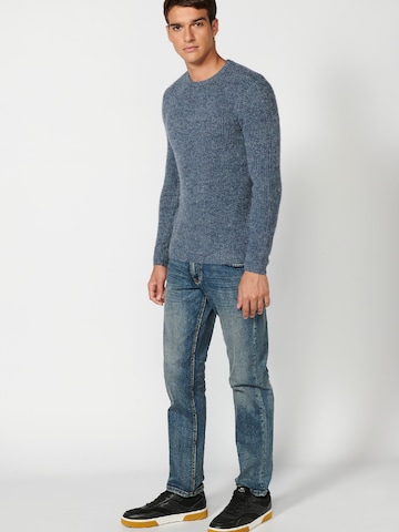 KOROSHI Sweter w kolorze niebieski
