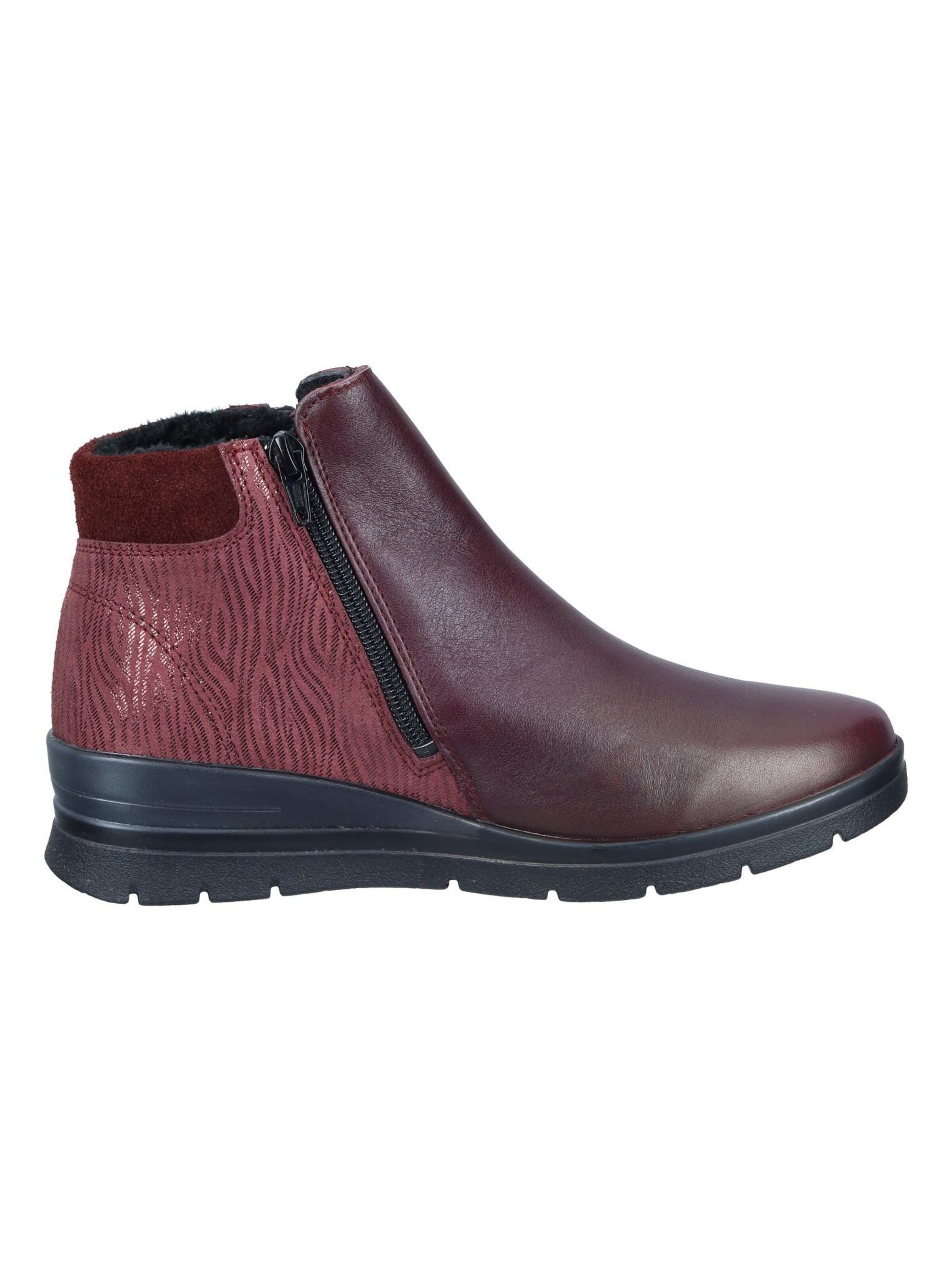 Comfortabel Ankle Boots in Red