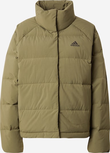 ADIDAS SPORTSWEAR Veste outdoor 'Helionic' en gris / olive, Vue avec produit