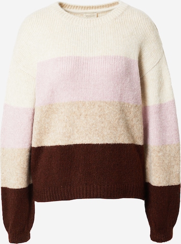 Herrlicher Sweater 'Ammi' in Pink: front