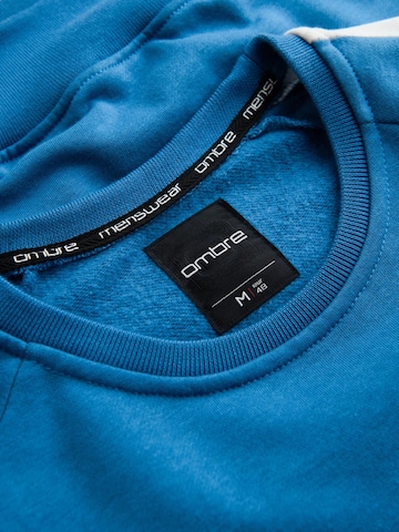 Ombre Sweatshirt 'OM-SSNZ-22FW-003' in Blauw