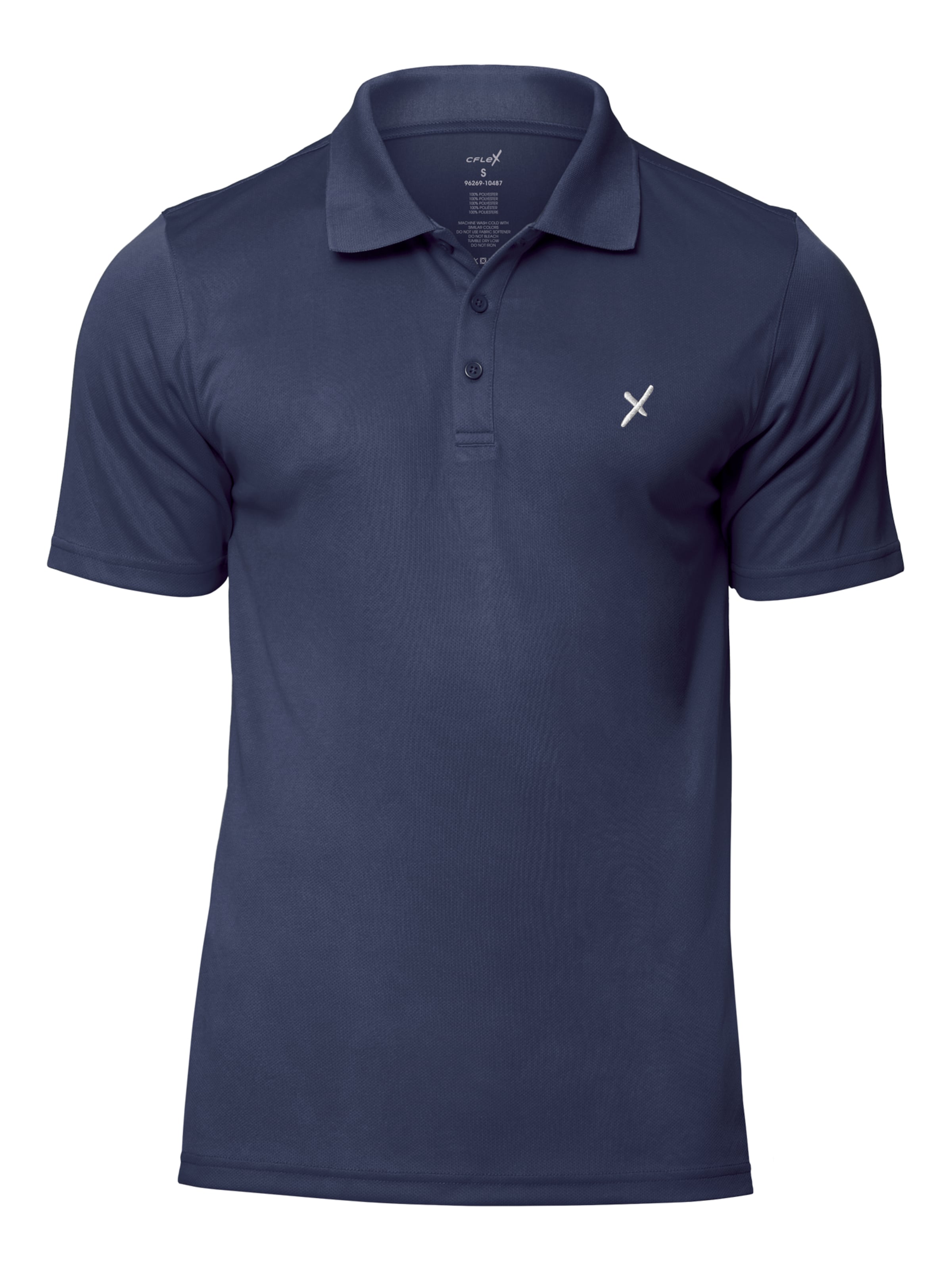 cflex Funktionsshirt 'Sportswear Collection' in Blau: Vorderseite