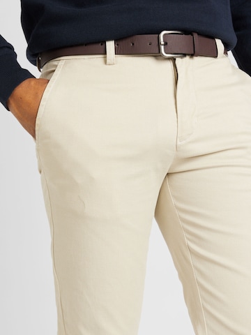 Lindbergh Slim fit Chino Pants in White