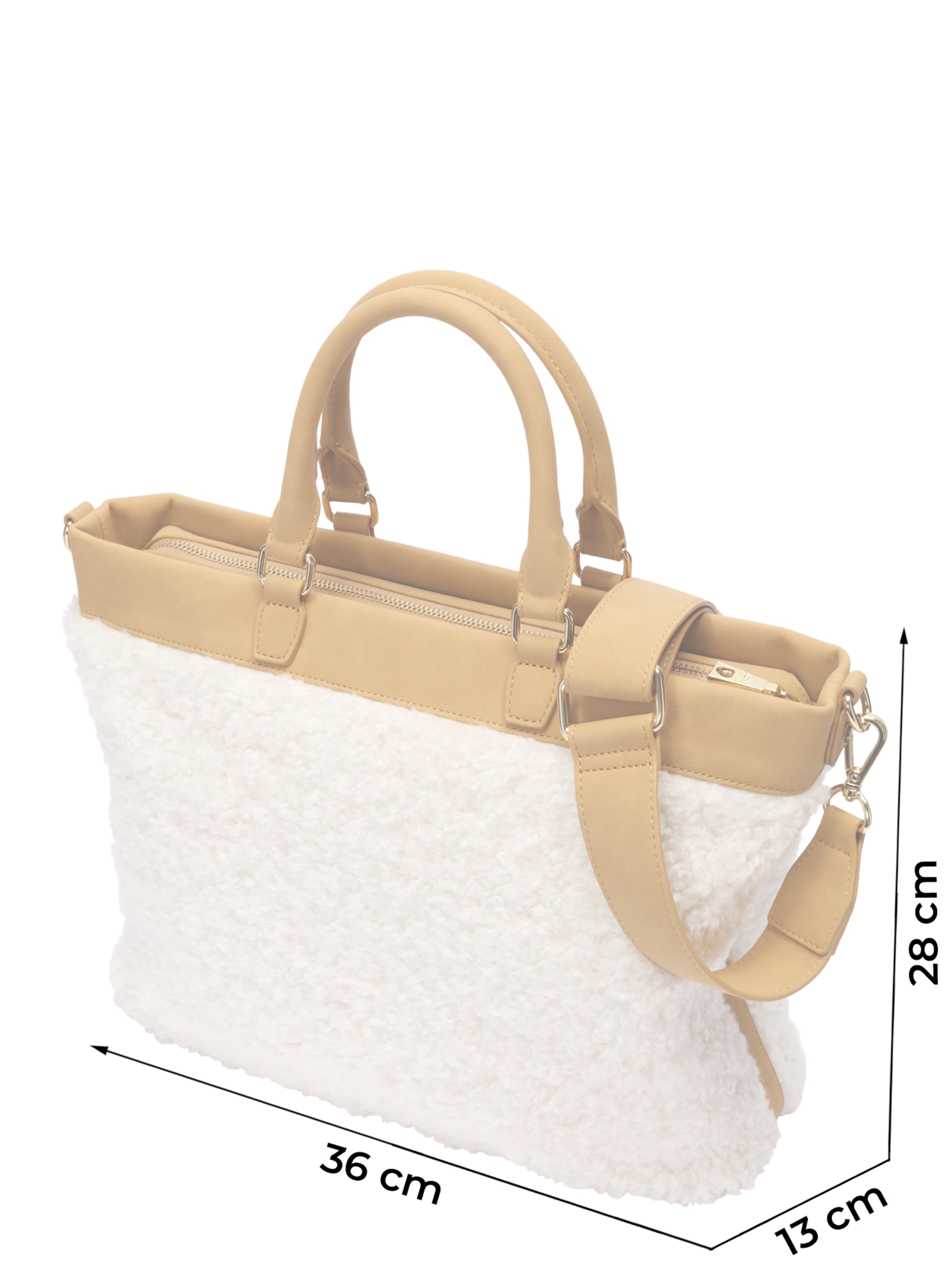 Poșete de la Love Moschino pe bej