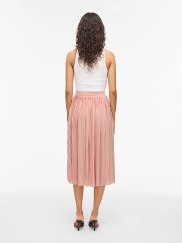 VILA Nederdel 'VIPlis' i pink