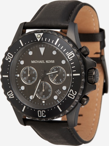 Michael Kors Analoginen kello värissä musta: edessä